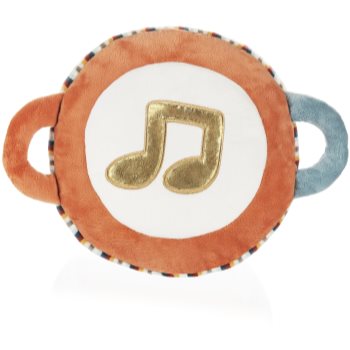 Zopa Plush Musical Toy 3 in 1 My First Drum jucărie de pluș cu melodie - imagine 2